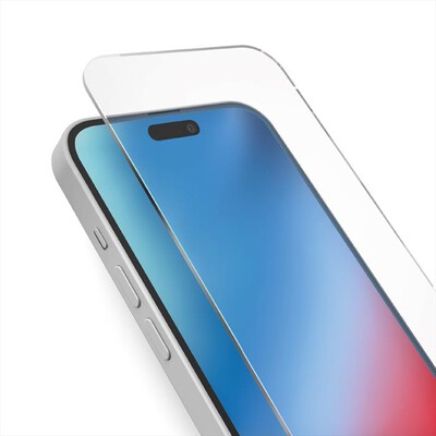 SBS - Screen protector TESCRGLIP1567 per iPhone 15 Plus-Trasparente