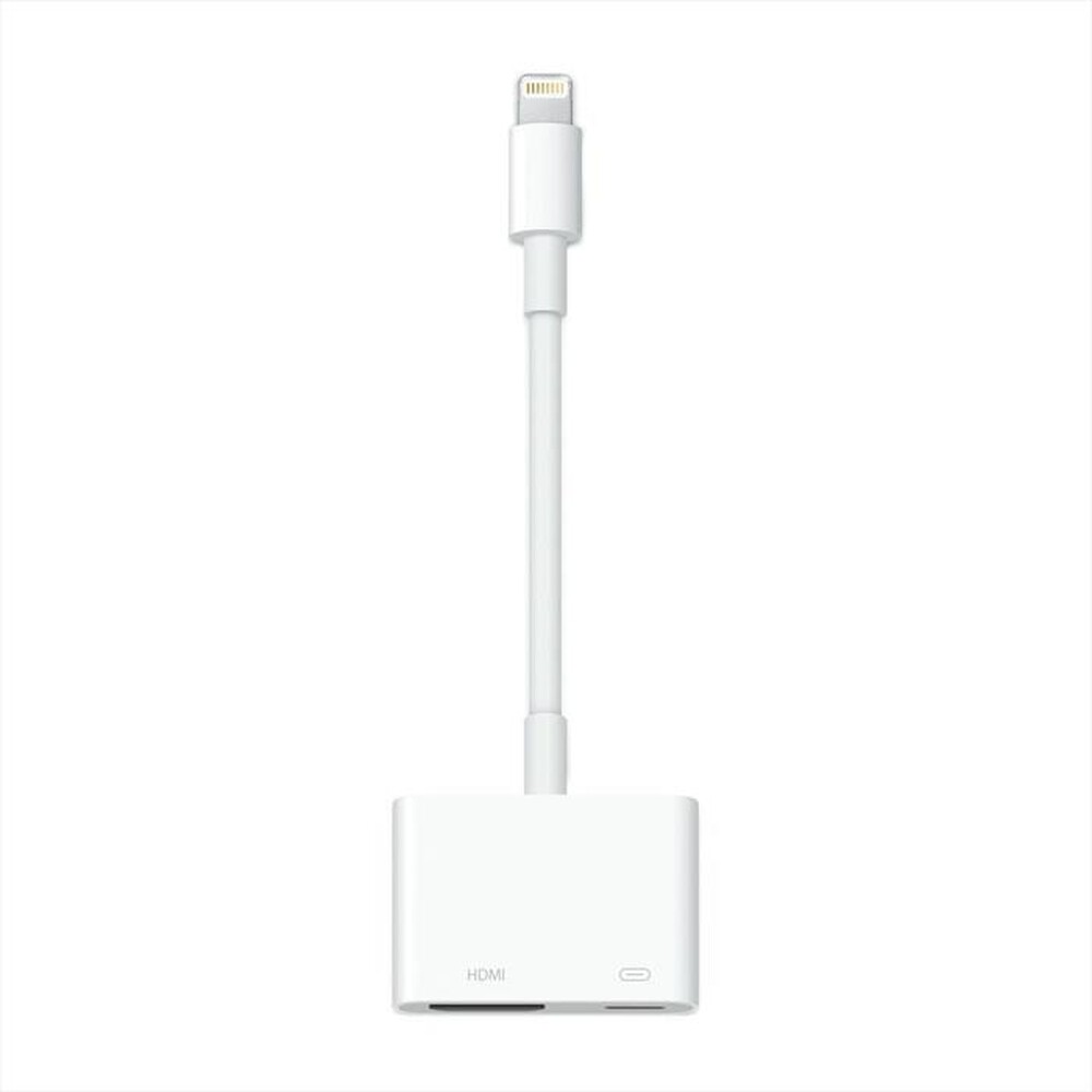 "APPLE - Adattatore da Lightning ad AV digitale MW2P3ZMA-Bianco"