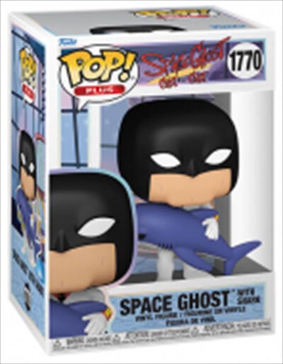 FUNKO - POP Space Ghost Coast to Coast w/Shark 1770- 83764-n.d.