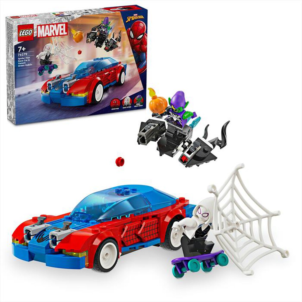 Immagine del prodotto LEGO - SUPER HEROES Auto Spider-Man e Venom Goblin 76279