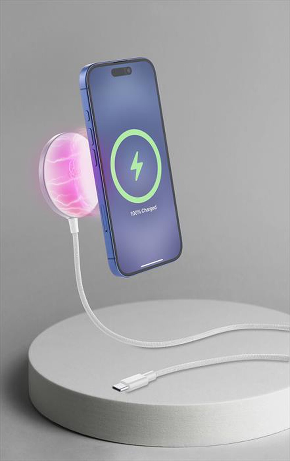 Immagine del prodotto CELLULARLINE - MAG QI2 WIRELESS CHARGING PAD-Bianco