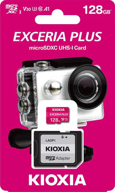 KIOXIA - MICROSD EXCERIA PLUS MPL1 UHS-1 128GB-Rosa