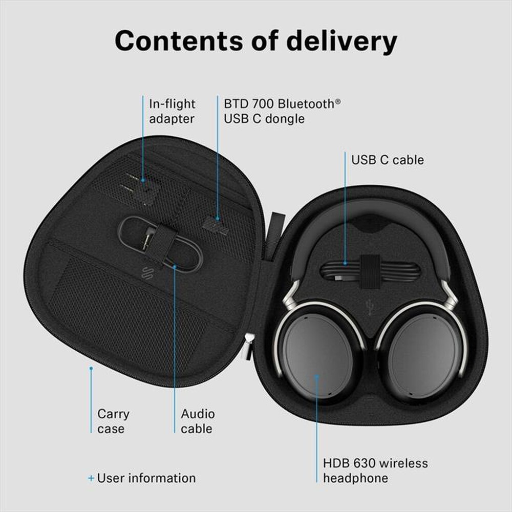 Immagine del prodotto SENNHEISER - HDB630-Black