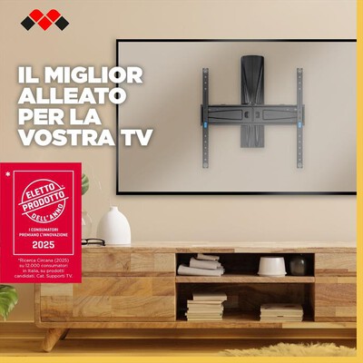 MELICONI - Supporto TV EXTRA XDR200400 CG-Nero