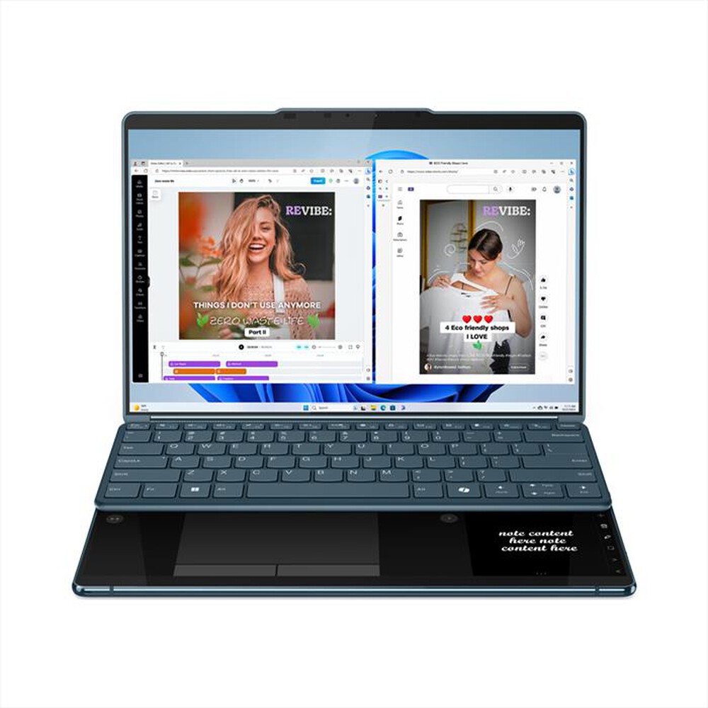 "LENOVO - Notebook YGBOOK9 13IMU9-TIDAL_TEAL"