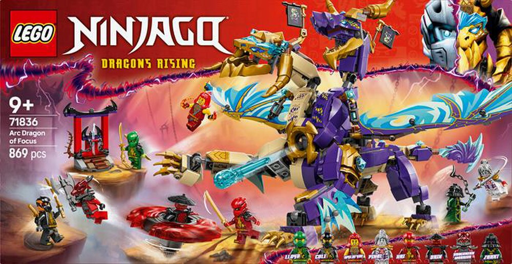 "LEGO - NINJAGO Arco Dragone della Concentrazione - 71836"