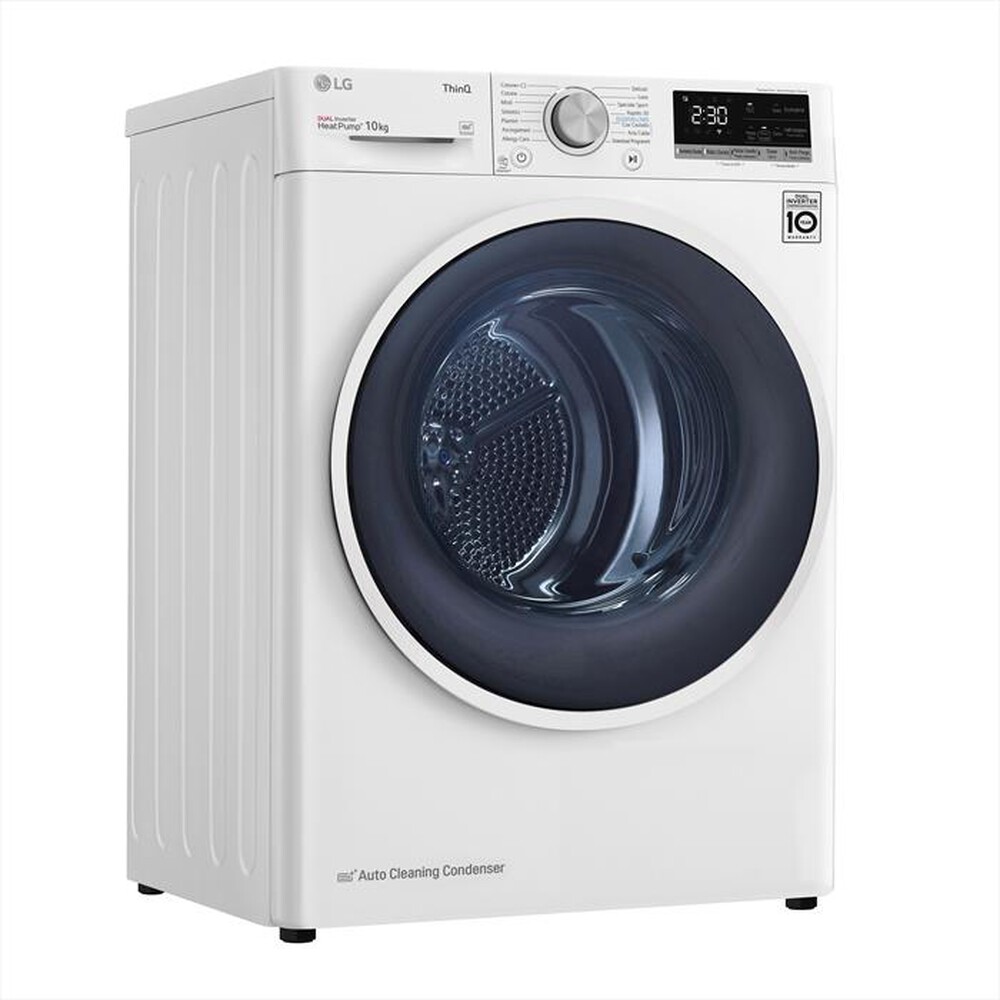 "LG - Asciugatrice RH10V9AV4W - 10 Kg - A+++-Bianco"