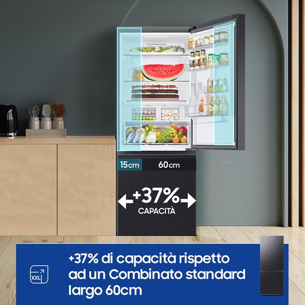 Immagine del prodotto SAMSUNG - Frigorifero combinato RB50DG601EB1EF ClasseE 508lt-Antracite