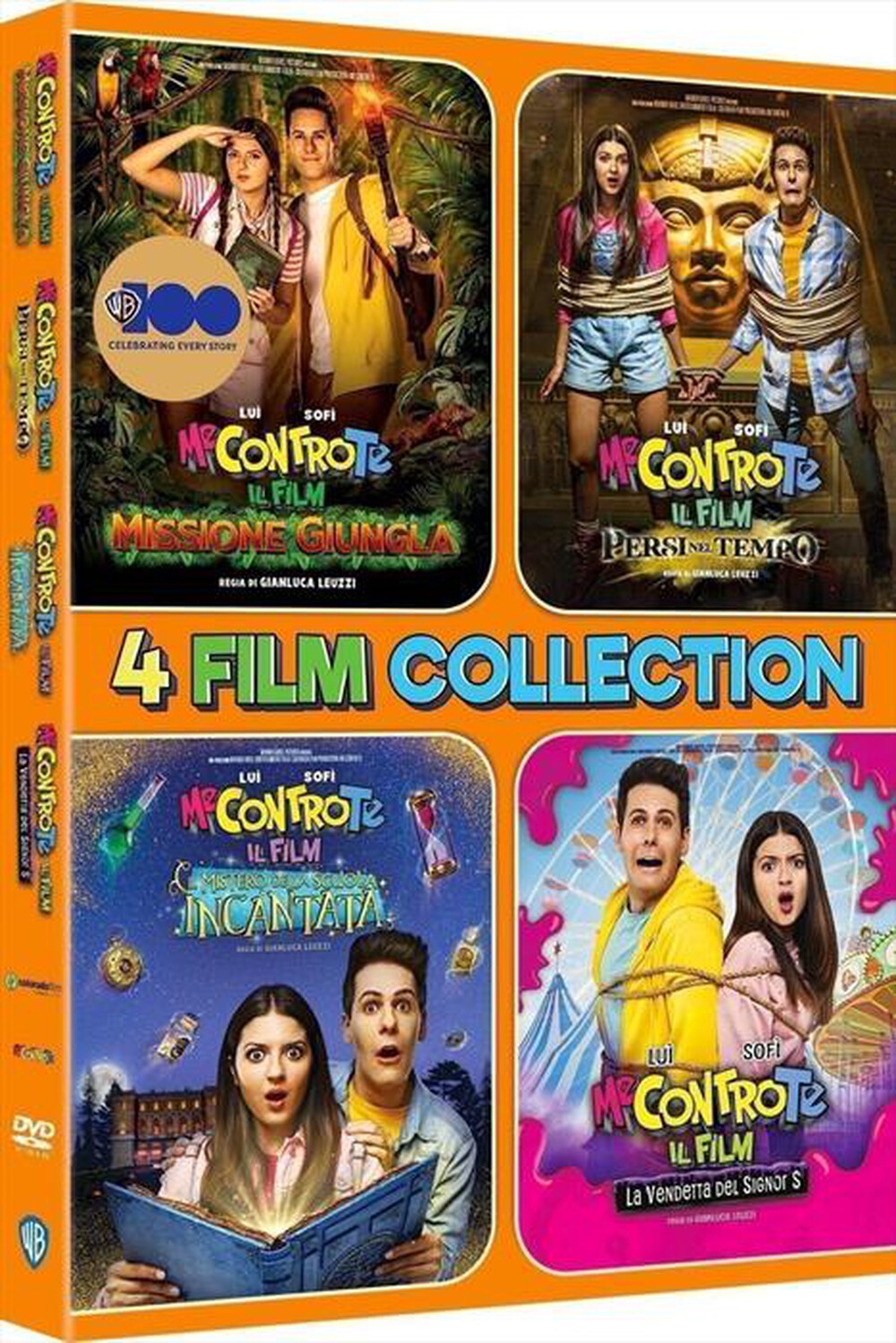 Immagine del prodotto WARNER HOME VIDEO - Me Contro Te 4 Film Collection (4 Dvd)