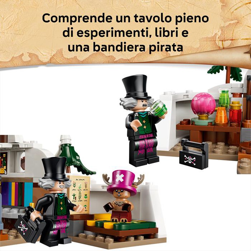 Immagine del prodotto LEGO - ONE PIECE Il nascondiglio del Dottor Hillk - 75641