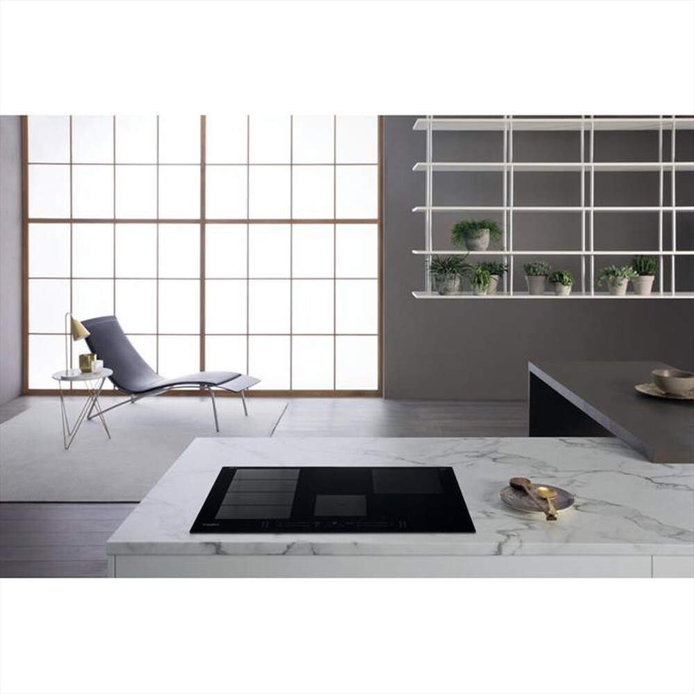 Immagine del prodotto WHIRLPOOL - Piano induzione WF S5077 NE/IXL HOB WP 77 cm-Nero