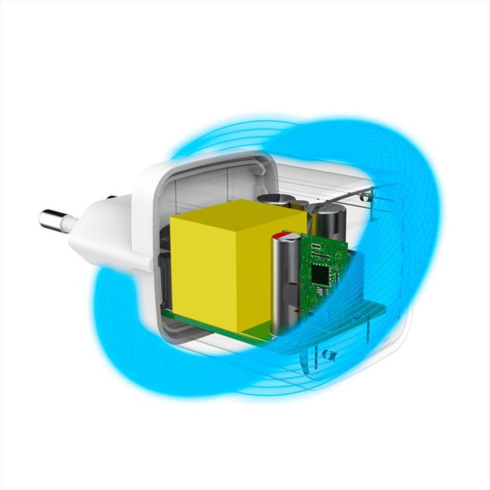 Immagine del prodotto CELLY - TC1C20WLIGHTWH - TC 1 USB-C 20W + LIGHT CABLE-BIANCO/PLASTICA