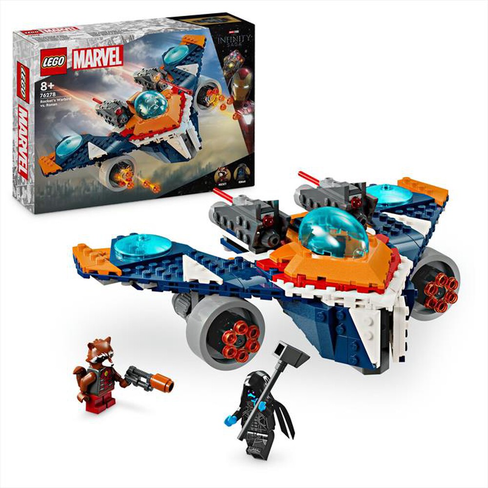 Immagine del prodotto LEGO - SUPER HEROES MARVEL Warbird Rocket vs Ronan 76278