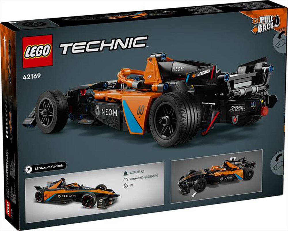 Immagine del prodotto LEGO - TECHNIC NEOM McLaren Formula E Race Car - 42169