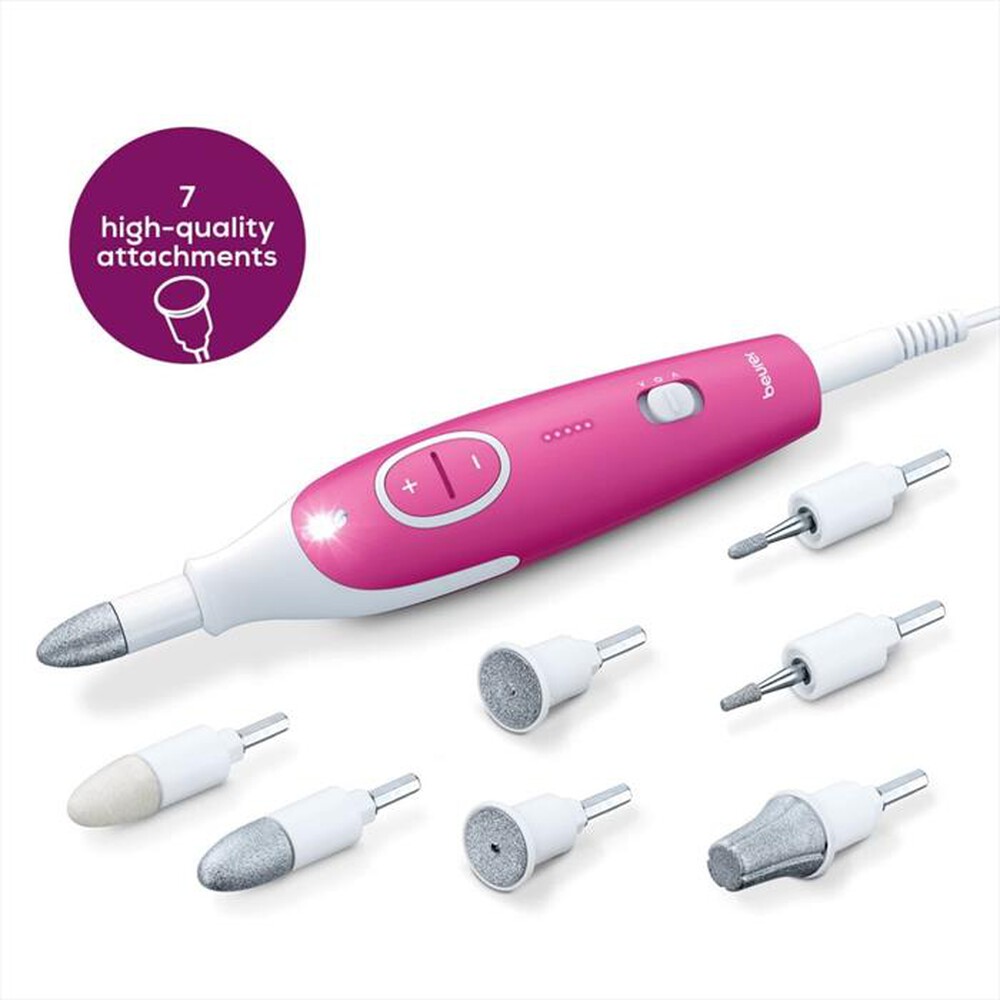 "BEURER - Set manicure e pedicure MP44-Rosa/Bianco"