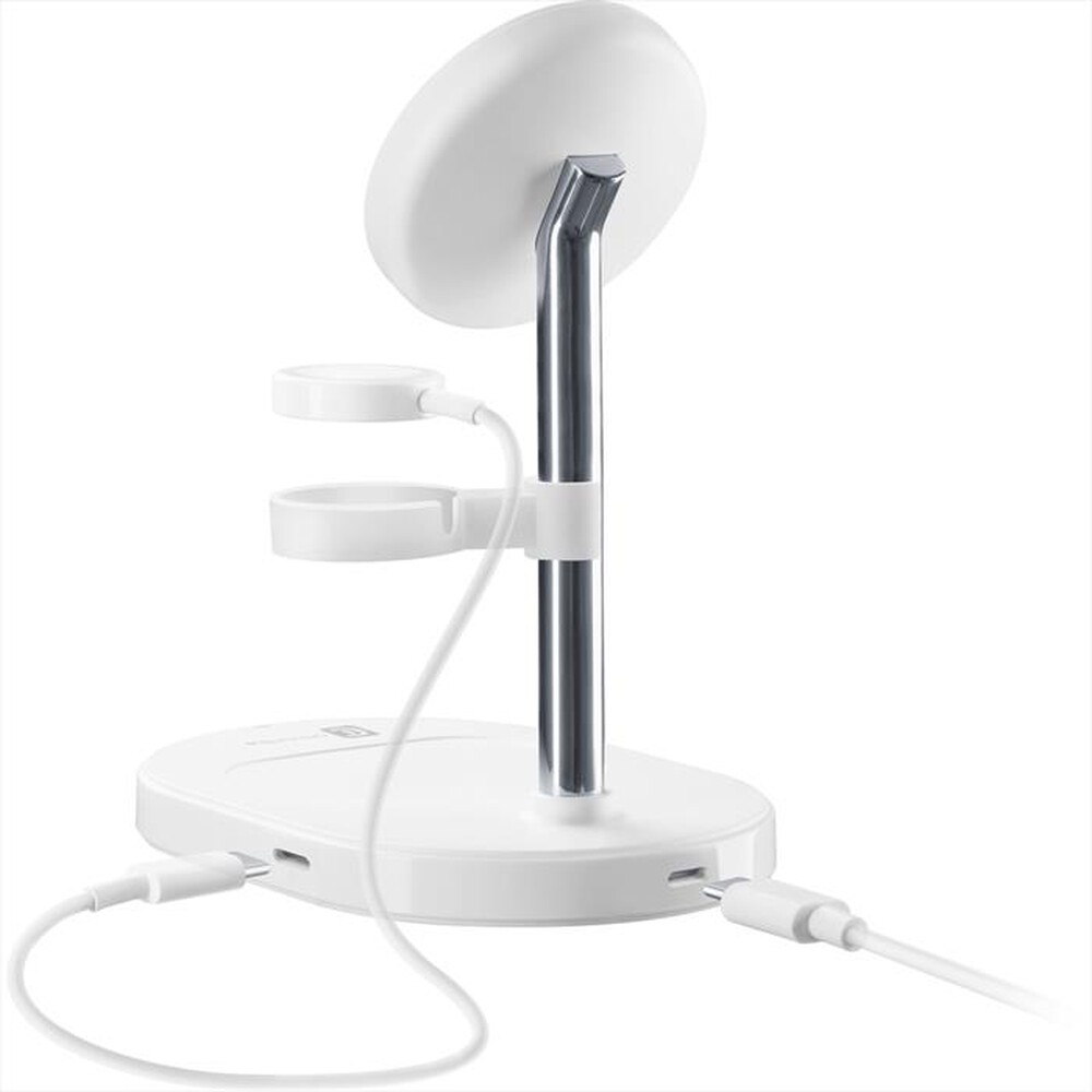 Immagine del prodotto CELLULARLINE - Station di ricarica wireless magnetica MAG TRIO-Bianco