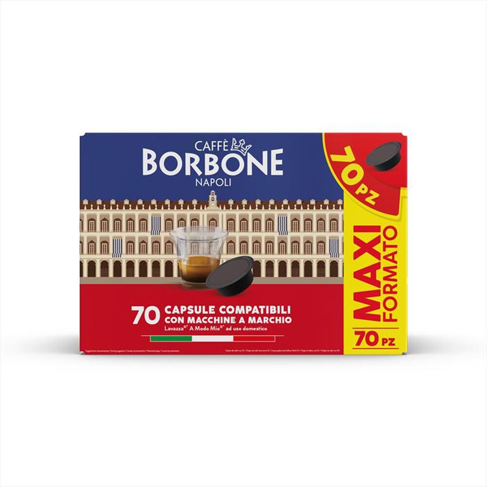 "CAFFE BORBONE - Espresso Miscela Nobile 70pz capsule Nespresso-Multicolore"