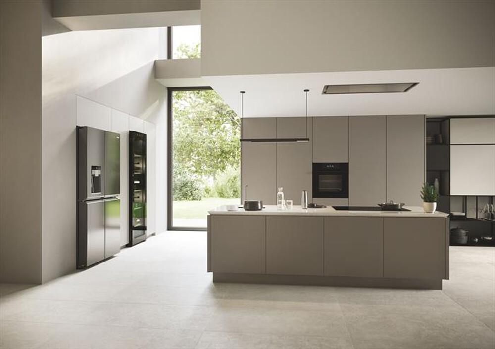 Immagine del prodotto HAIER - Frigorifero side by side HCR7918EIMP ClasseE 601lt-Platino, Acciaio inossidabile