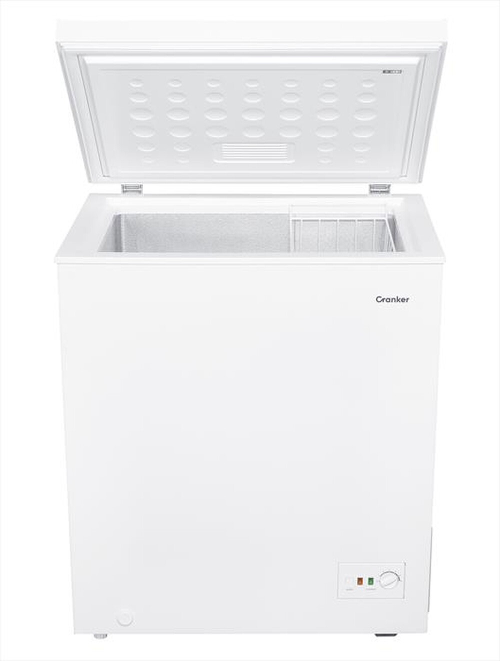 "CRANKER - Congelatore orizzontale CRCO146 Classe E 142 lt-BIANCO"