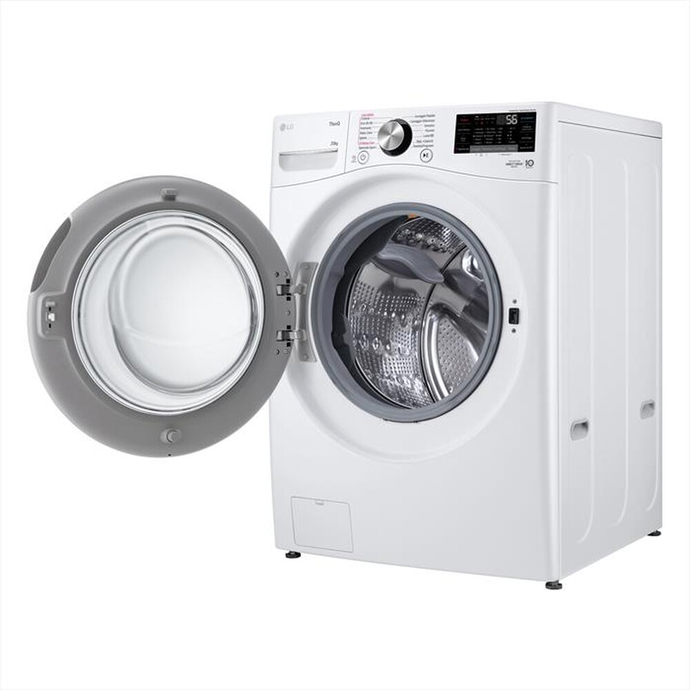 "LG - Lavatrice AI DD F0P3020TSWC XL 20kg Classe B-Bianco"