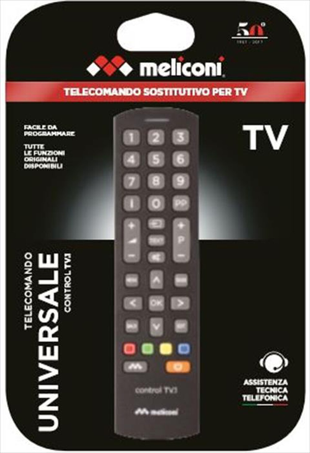 "MELICONI - CONTROL TV.1-ABS / Antracite"