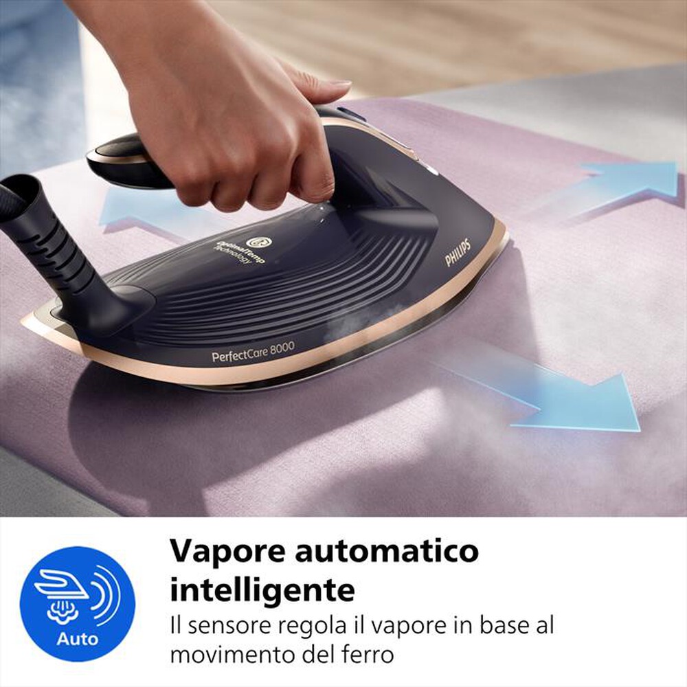Immagine del prodotto PHILIPS - Sistema stirante PERFECTCARE SERIE 8000 PSG8200/80-Grigio/Oro