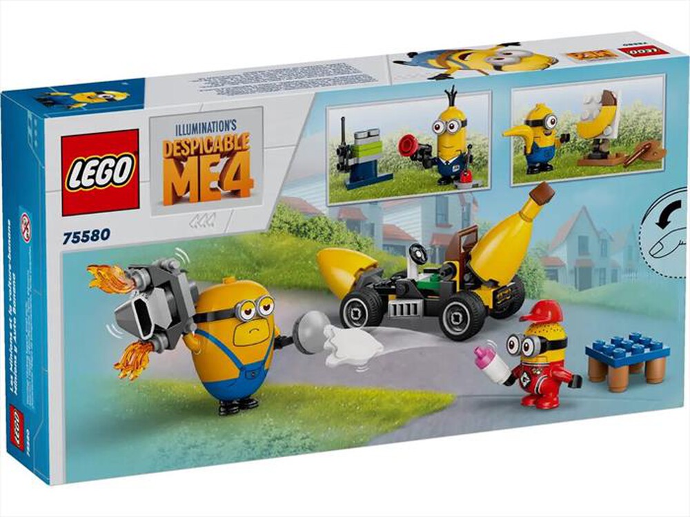 "LEGO - I Minions e l’auto banana - 75580-Multicolore"