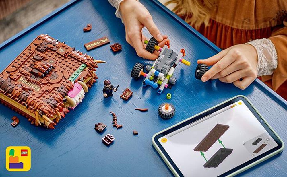 "LEGO - IL LIBRO MOSTRO DEI MOSTRI AZZANNANTE-,"