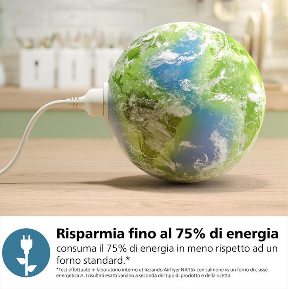 Immagine del prodotto PHILIPS - Friggitrice ad aria AIRFRYER SERIE 1000 NA150/00-Nero