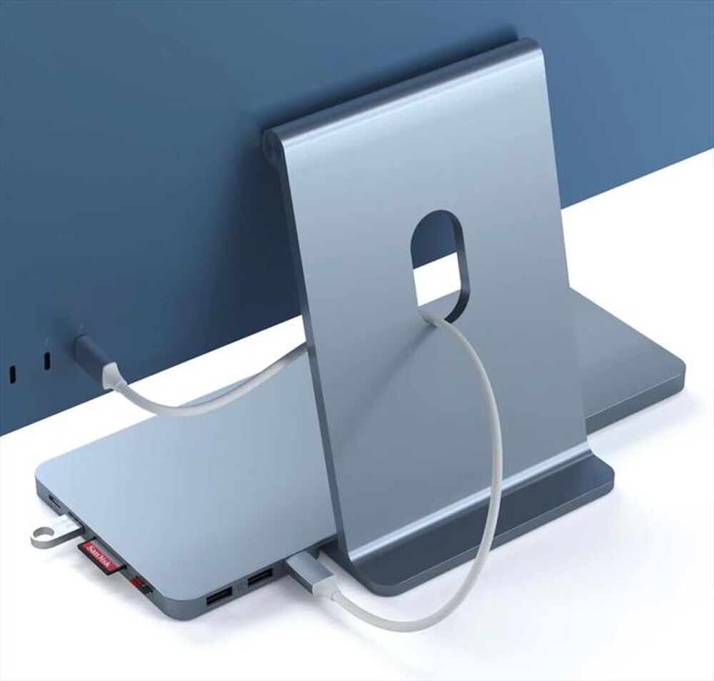 Immagine del prodotto SATECHI - USB-C SLIM DOCK - HUB PER IMAC 24"-blu