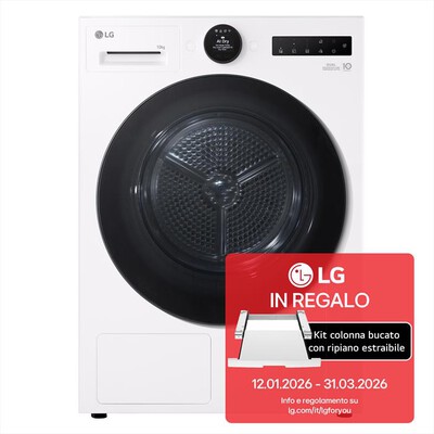 LG - Asciugatrice RHX7010TWB 10Kg Classe C-Bianco