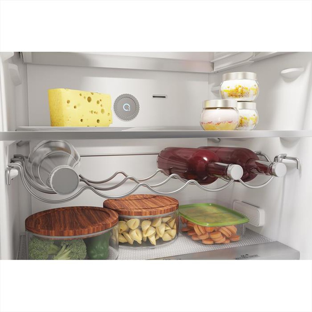 "HOTPOINT ARISTON - Frigorifero combinato HAFC9 TT43SX O3 Classe D-Acciaio inossidabile"