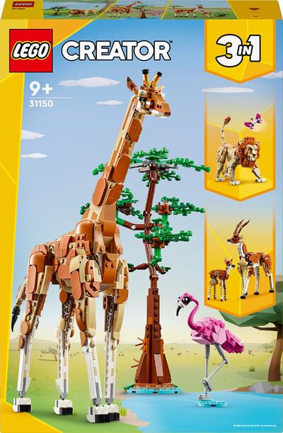 LEGO - CREATOR Animali del safari 31150