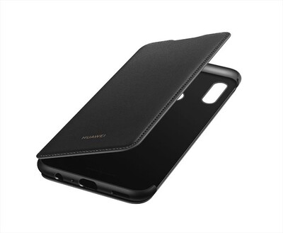 HUAWEI - P SMART 2019 PU FLIP COVER BLACK-NERO