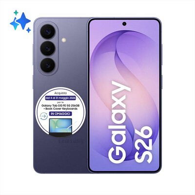 SAMSUNG - Smartphone Galaxy S26 512GB/12GB-Cobalt Violet