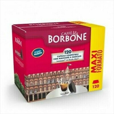 CAFFE BORBONE - Miscela Suprema - Comp. Lavazza A Modo Mio 120 pz,  CAFFE BORBONE - Miscela Suprema - Comp. Lavazza A Modo Mio 120 pz