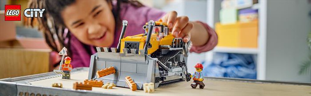 Immagine del prodotto LEGO - CITY BIG VEHICLES Bulldozer giallo 60466