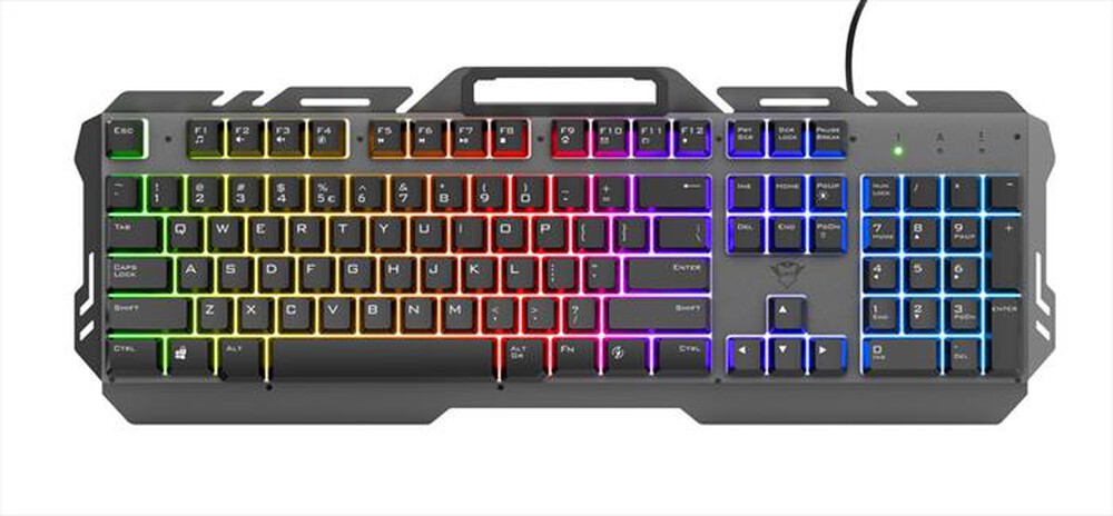 Immagine del prodotto TRUST - GXT853 ESCA METAL KEYBOARD IT-Black - Illuminated