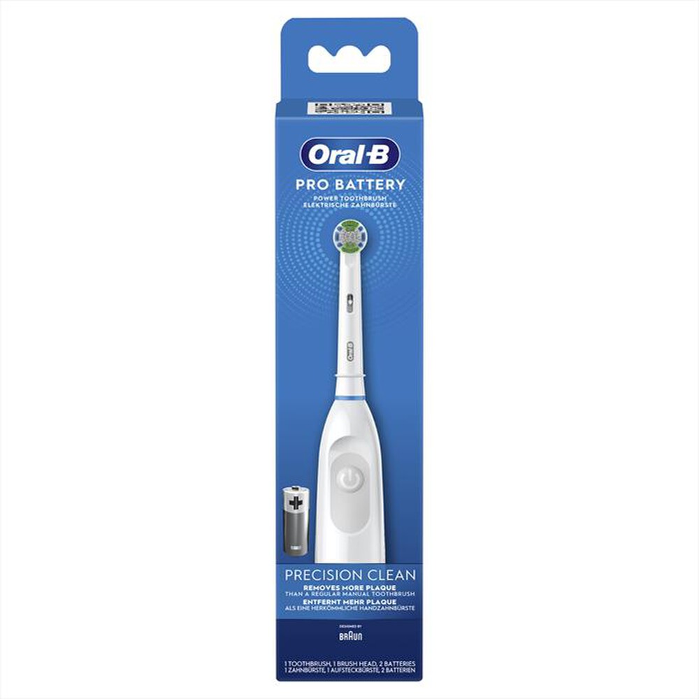 "ORAL-B - Spazzolino elettrico PW BATTERIA DB5-BIANCO"