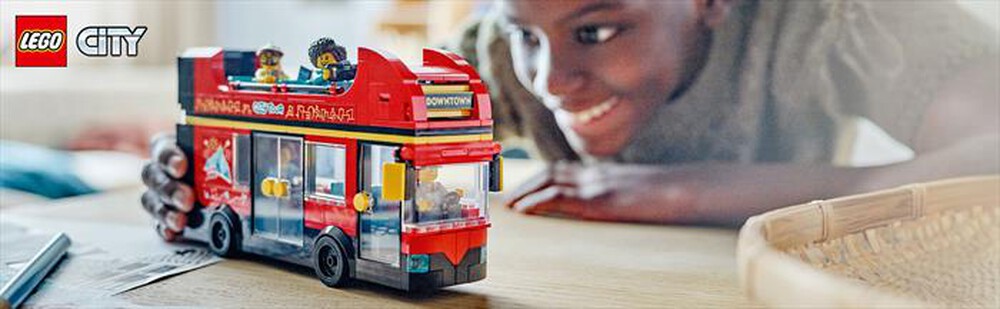 Immagine del prodotto LEGO - CITY Autobus turistico rosso a due piani 60407