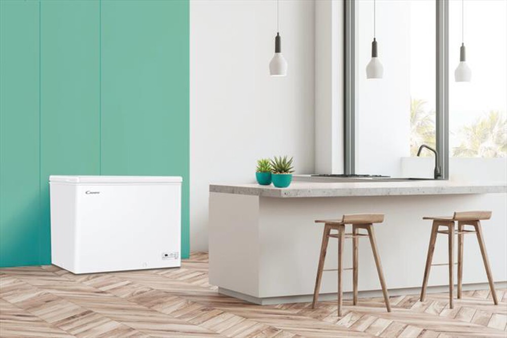 "CANDY - Congelatore orizzontale CHAE 2002E Classe E 196 lt-Bianco"