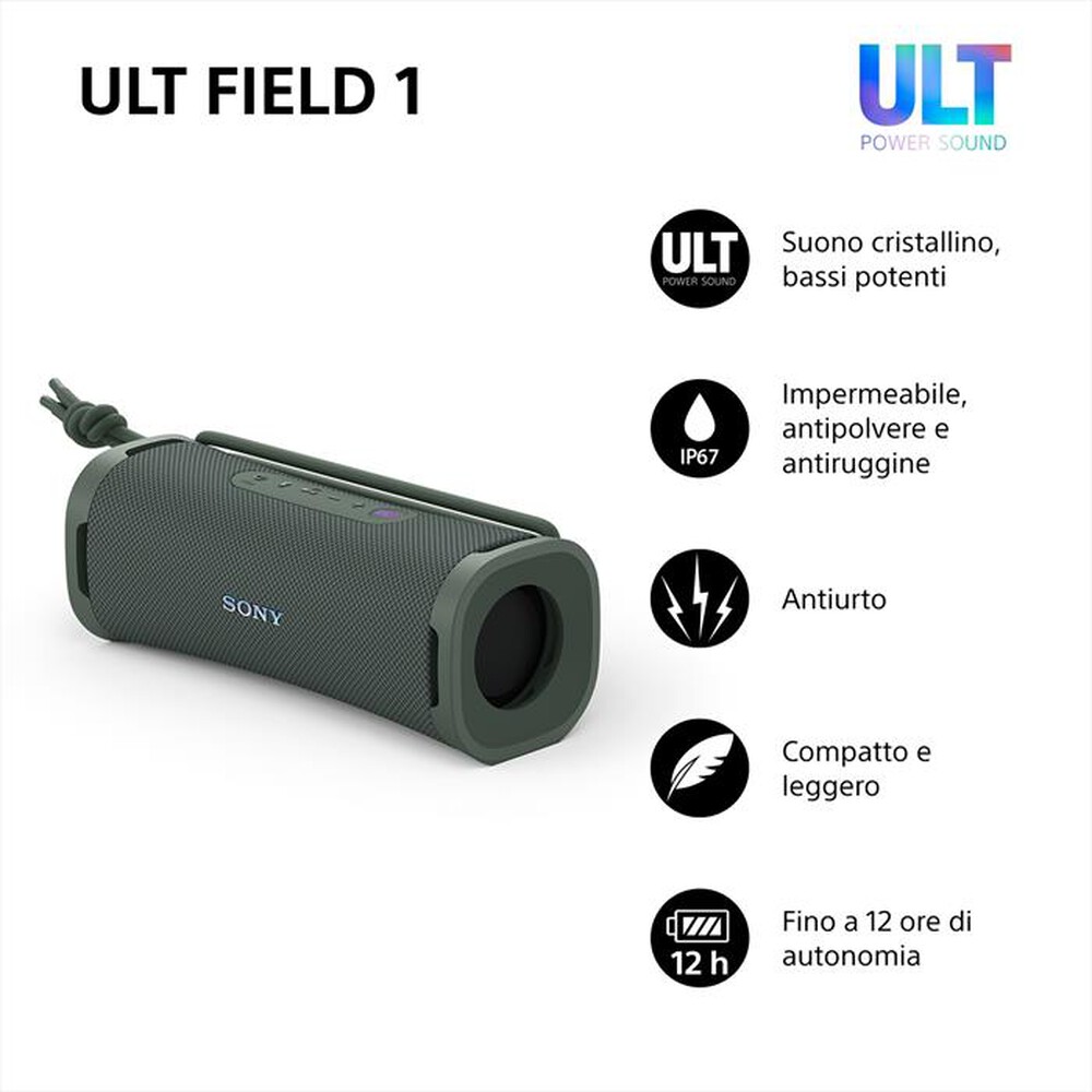 Immagine del prodotto SONY - Speaker SRSULT10H.CE7-Grigio Foresta