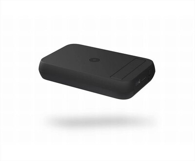 ZENS - MAGNETIC DUAL POWERBANK WIRELESS+KICKSTAND-Black