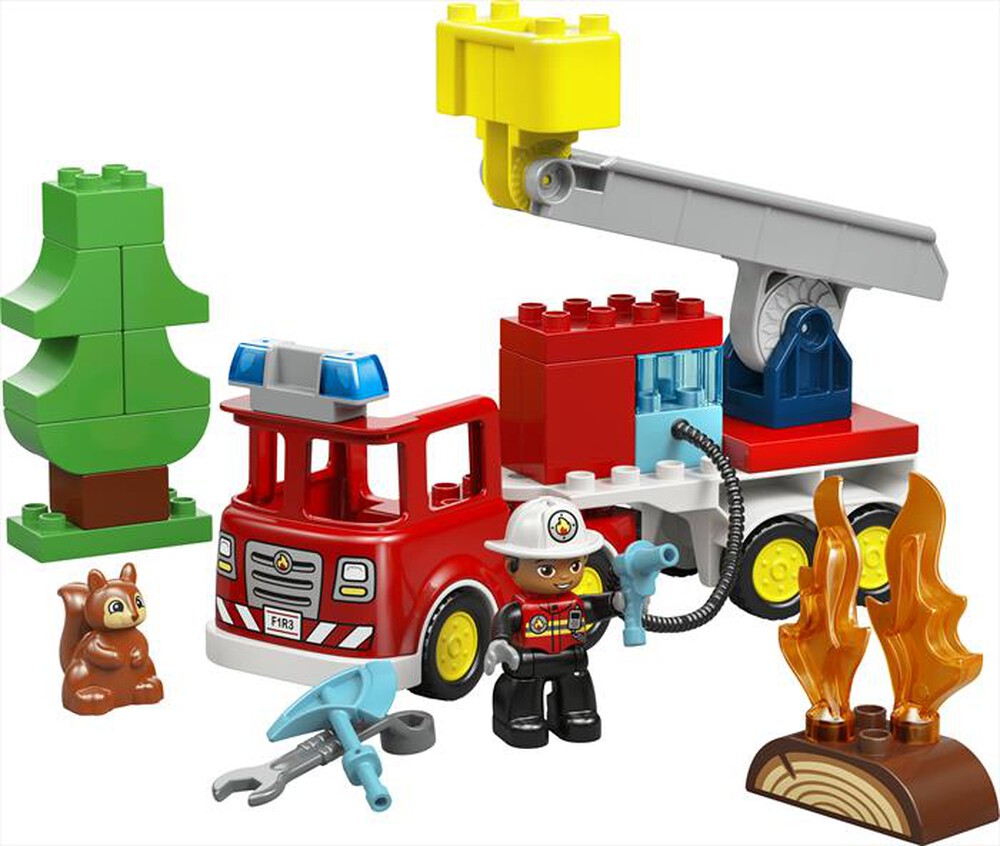 Immagine del prodotto LEGO - DUPLO Autopompa con manichetta e pompiere - 10473-Multicolore
