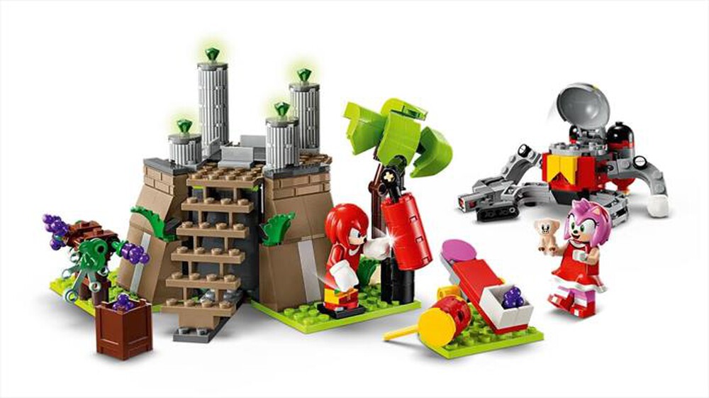 "LEGO - Knuckles e il Santuario del Master Emerald - 76998-Multicolore"