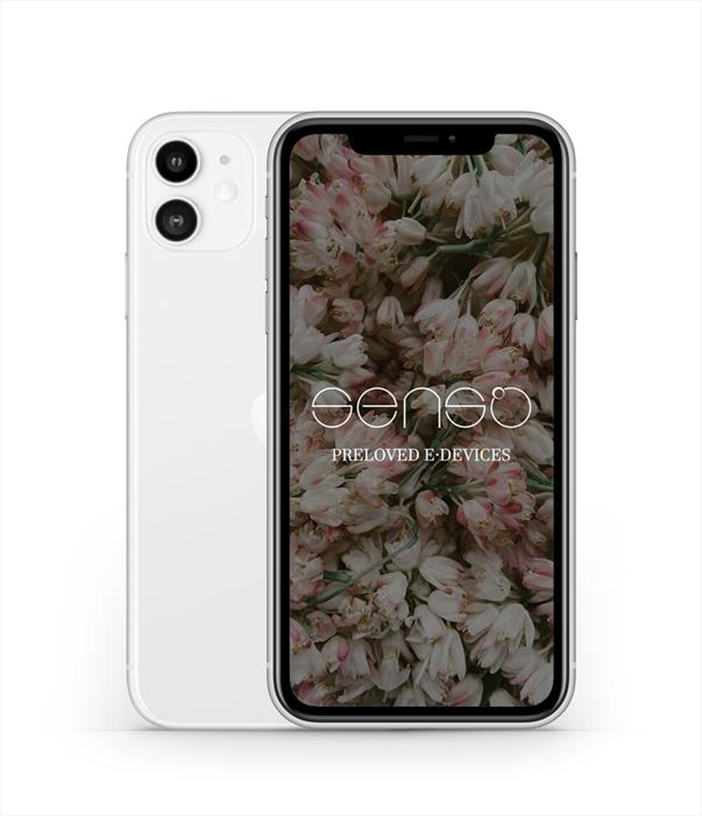 "SENSO - iPhone 11 64GB Ricondizionato Eccellente-White"