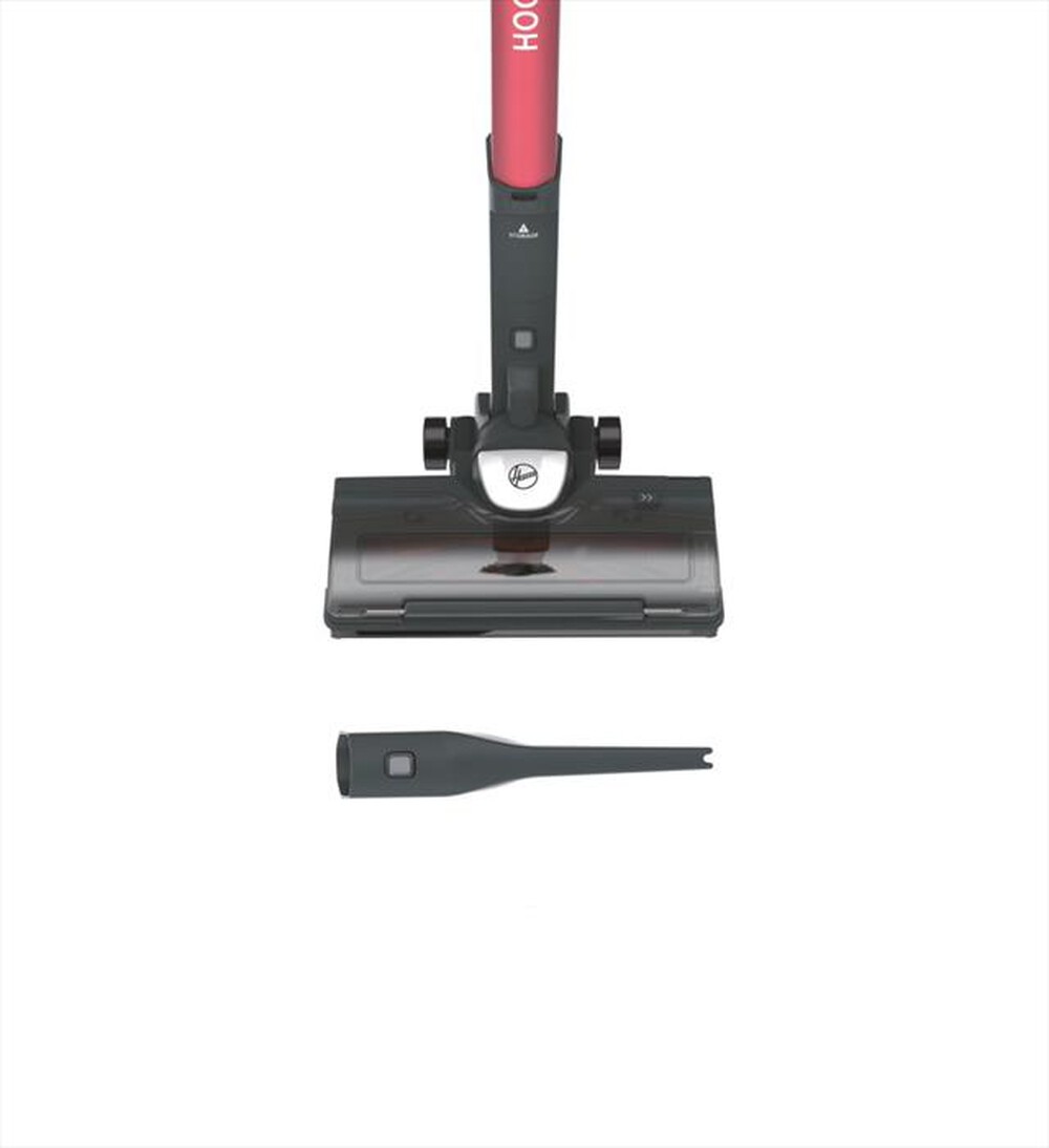 "HOOVER - Aspirapolvere ricaricabile HF522STH-Grigio, Rosso"