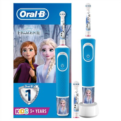 ORAL-B - Spazzolino elettrico Kids Frozen 2-Celeste