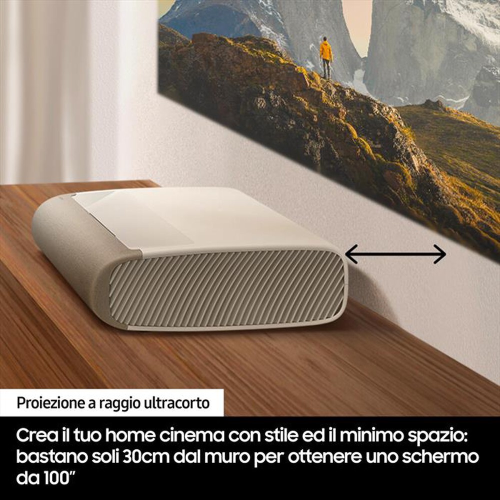 "SAMSUNG - Videoproiettore SP-LPU7DSAXXXE-WARM WHITE"