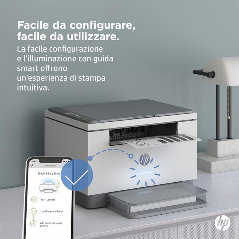 Immagine del prodotto HP - Multifunzione LASERJET M234DW-Bianca, Grigia